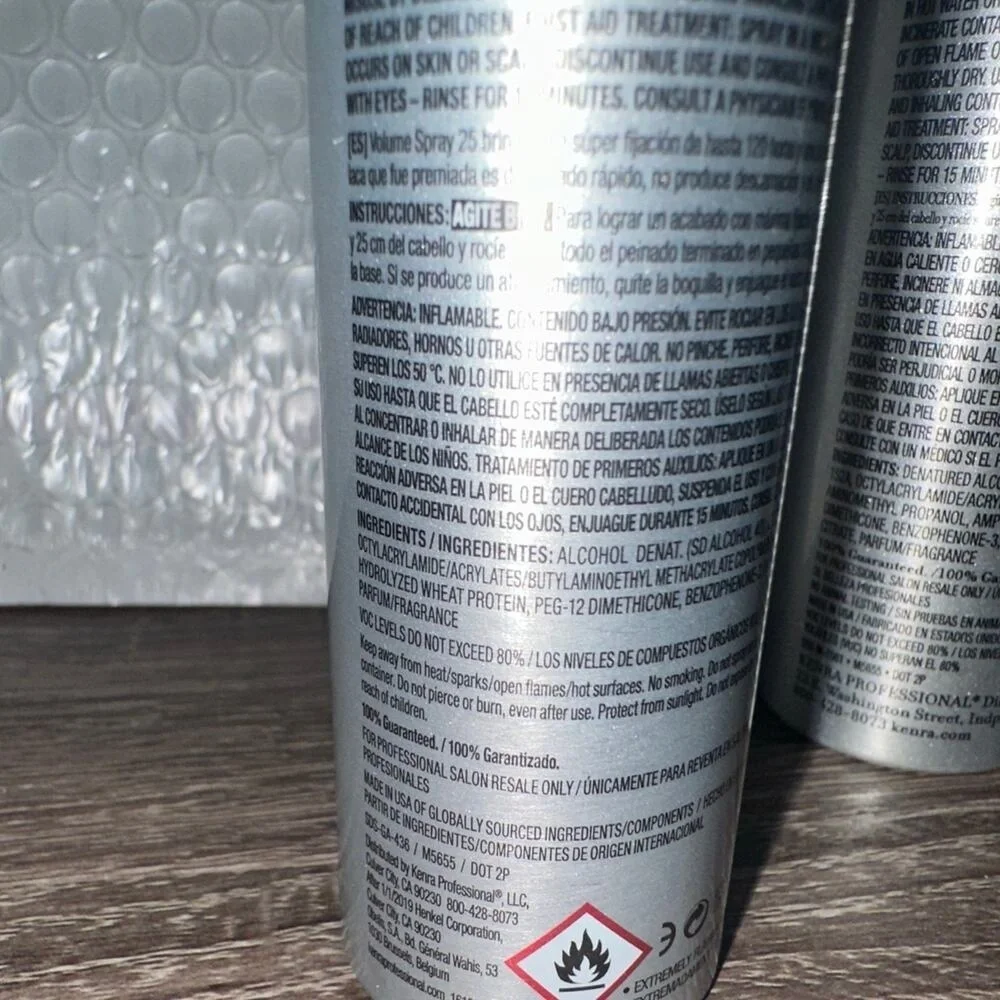 Kenra Volume Spray‎ - Super Hold Finishing Travel Sprays #25 hair care